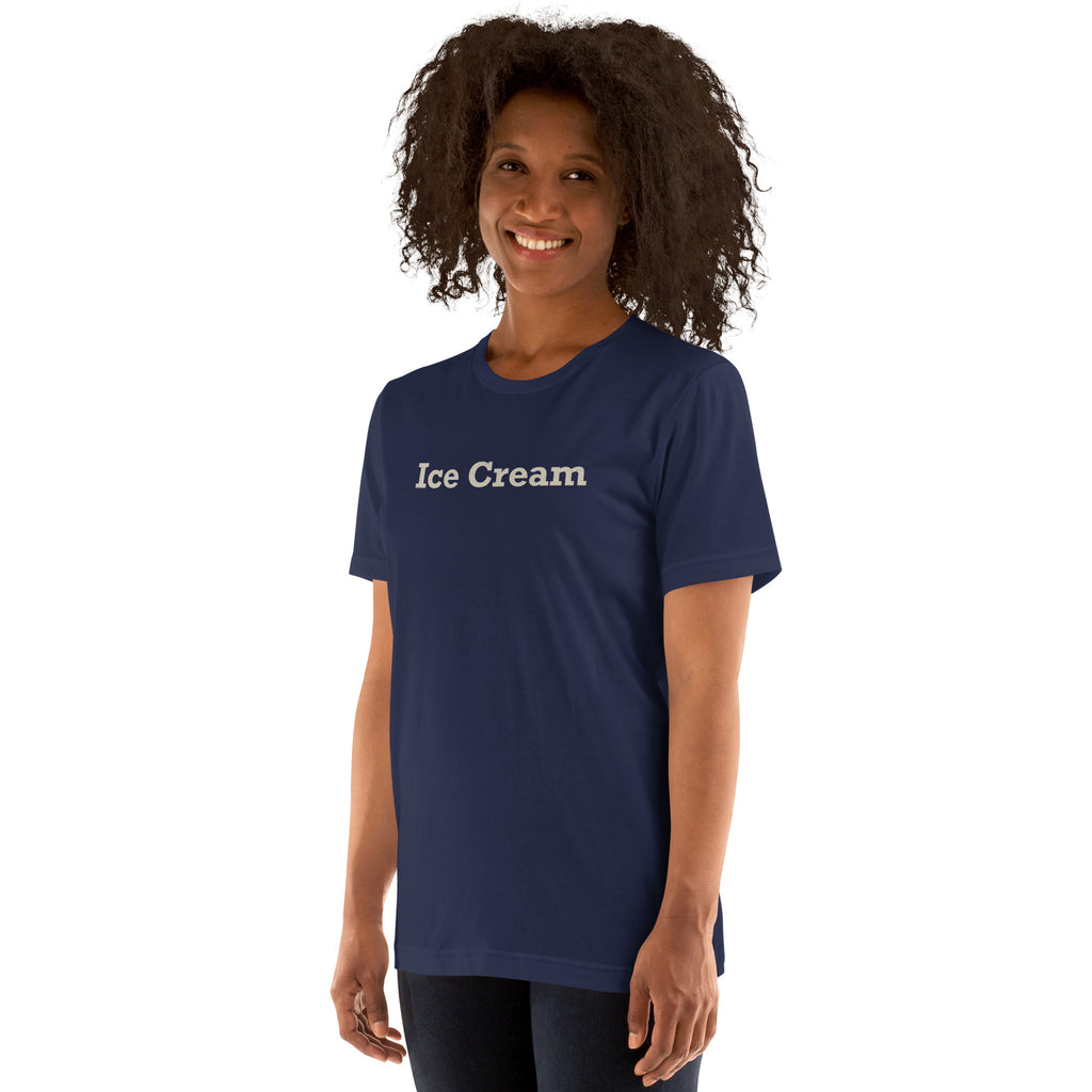 Ice Cream vintage graphic, printed on a SodaPop Cool t-shirt.