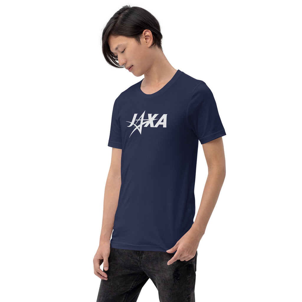 Japan Aerospace Exploration Agency (JAXA) vintage graphic, printed on a SodaPop Cool t-shirt.