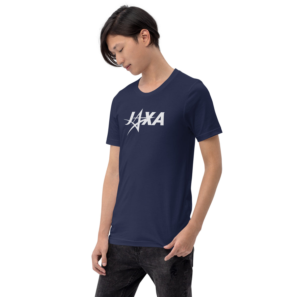 Japan Aerospace Exploration Agency (JAXA) vintage graphic, printed on a SodaPop Cool t-shirt.