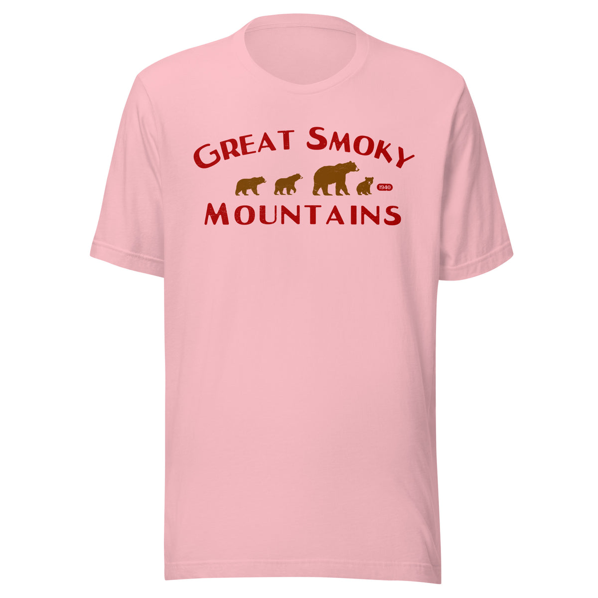 Great Smoky Mountains Park Bears vintage graphic, printed on a SodaPop Cool t-shirt.