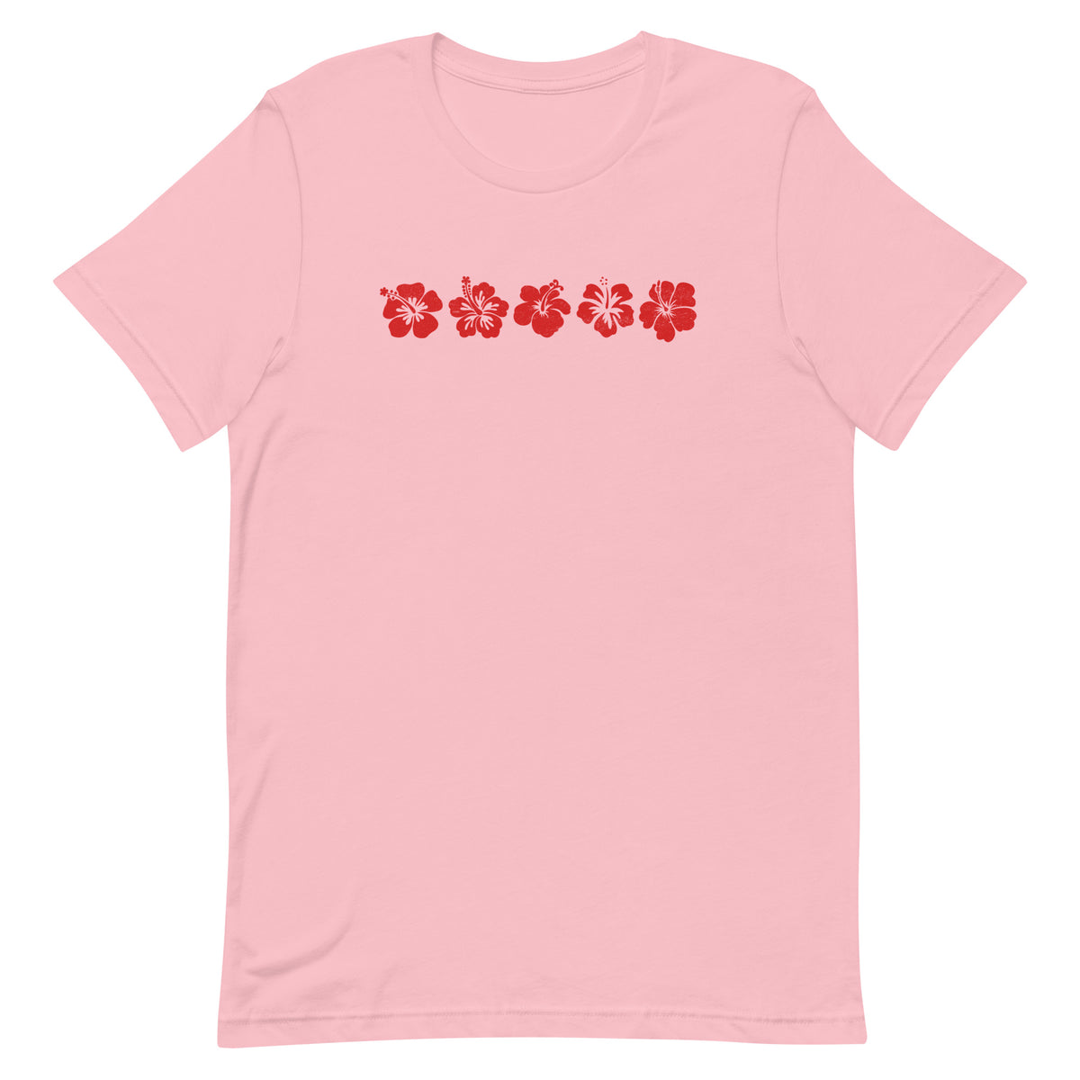 Aloha Hawaii Flowers vintage graphic, printed on a SodaPop Cool t-shirt.