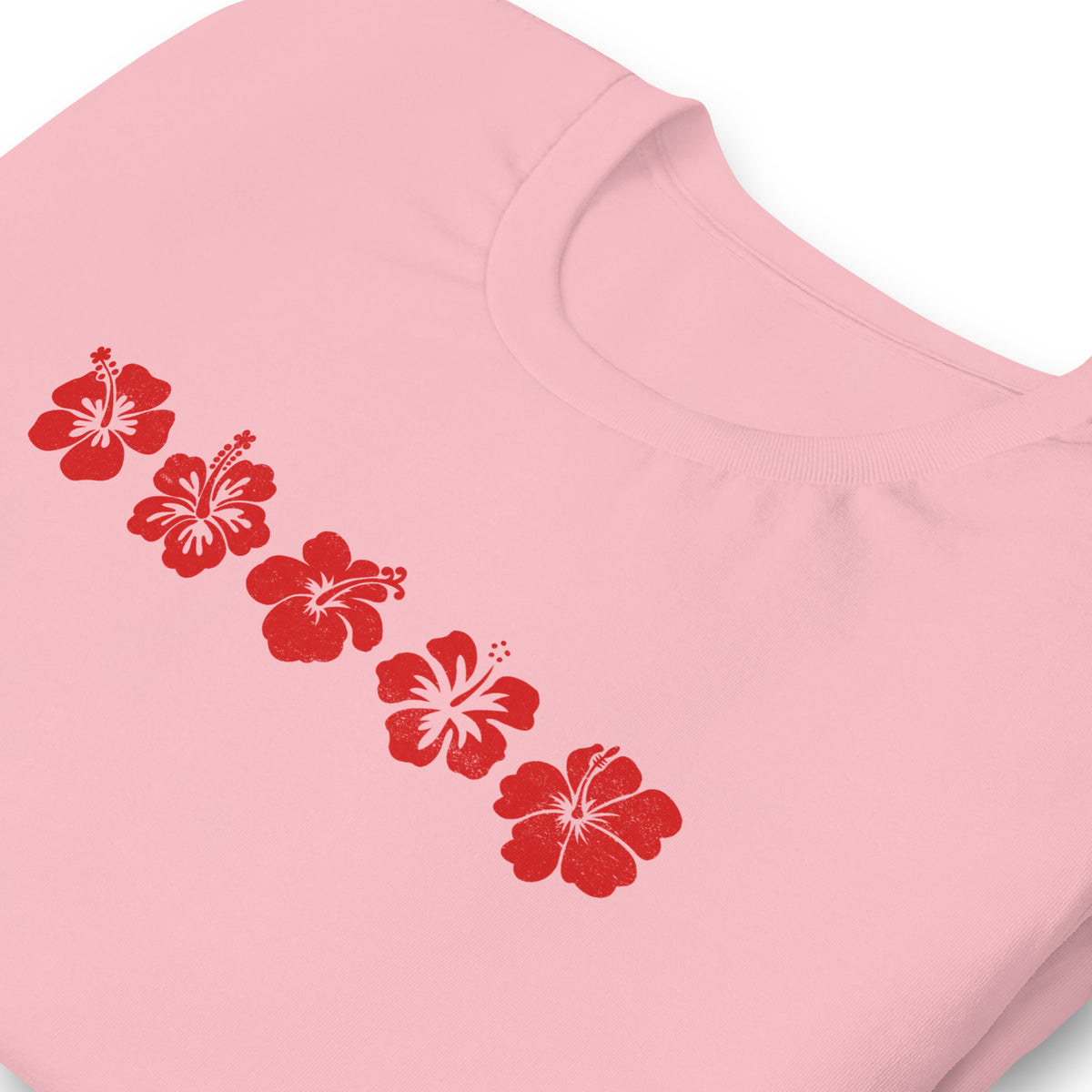 Aloha Hawaii Flowers vintage graphic, printed on a SodaPop Cool t-shirt.