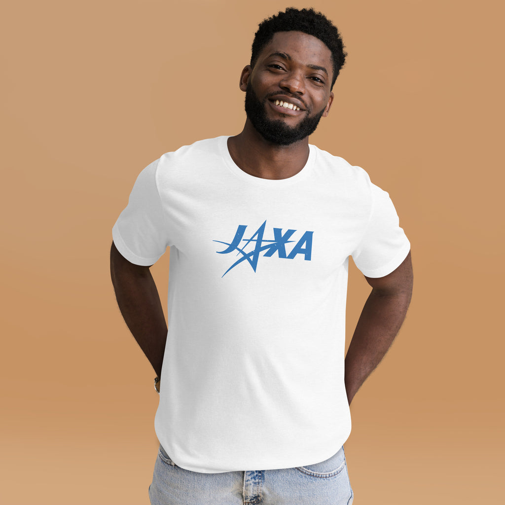 Japan Aerospace Exploration Agency (JAXA) vintage graphic, printed on a SodaPop Cool t-shirt.