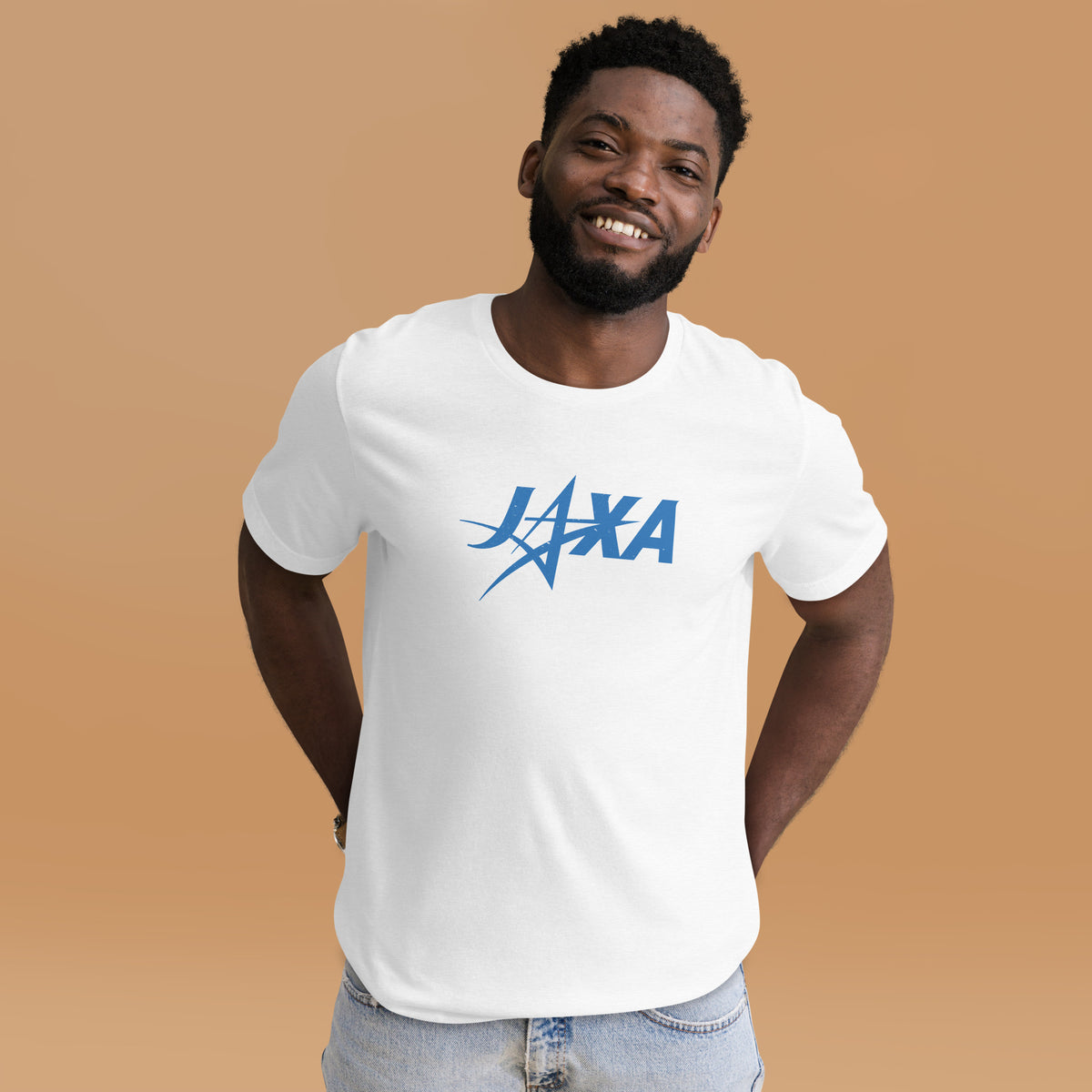 Japan Aerospace Exploration Agency (JAXA) vintage graphic, printed on a SodaPop Cool t-shirt.