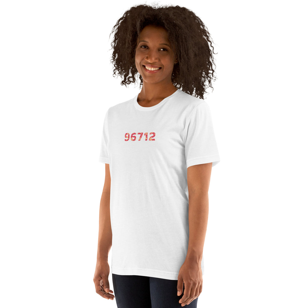 North Shore O'ahu Hawaii Zip 96712 vintage graphic, printed on a SodaPop Cool t-shirt.