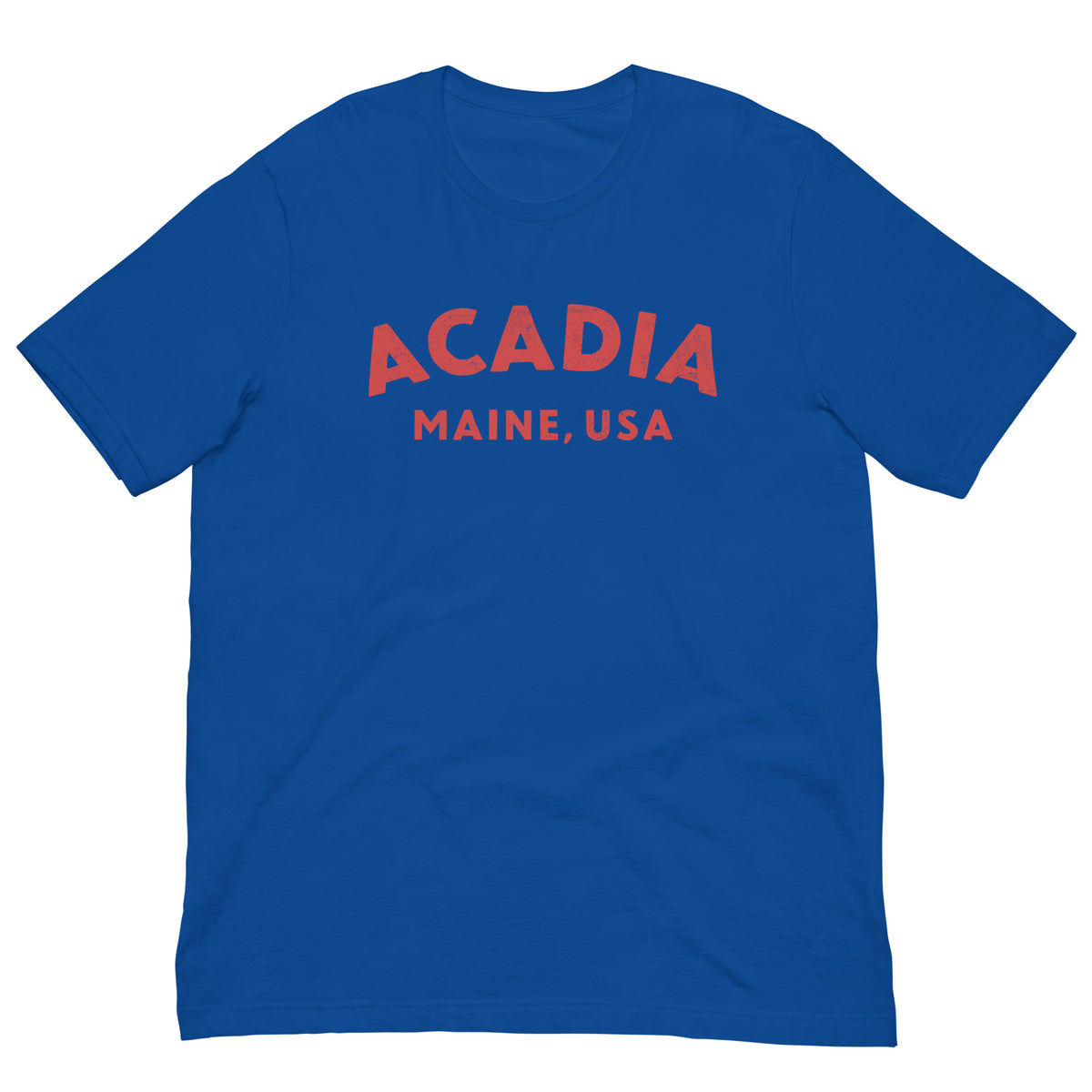 Acadia Maine Park vintage graphic, printed on a SodaPop Cool t-shirt.