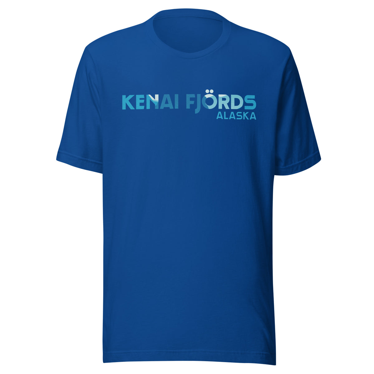 Kenai Fjords Park Alaska vintage graphic, printed on a SodaPop Cool t-shirt.