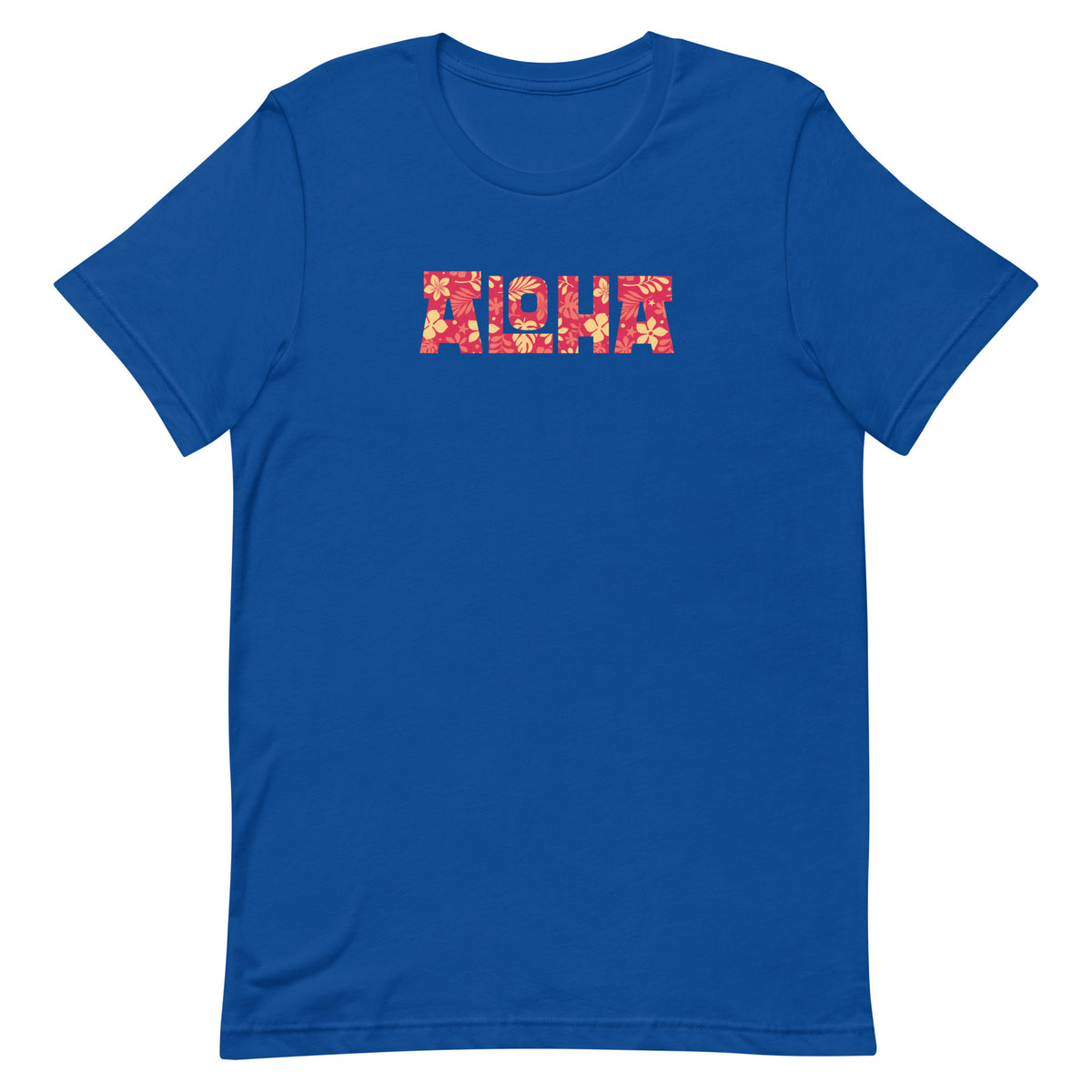 Aloha Hawaii Billboard Flowers vintage graphic, printed on a SodaPop Cool t-shirt.