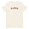 Aloha Hawaii Block vintage graphic, printed on a SodaPop Cool t-shirt.