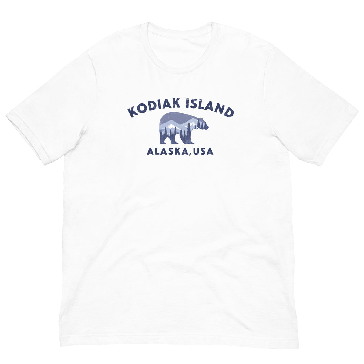 Kodiak Island Alaska Park Bear vintage graphic, printed on a SodaPop Cool t-shirt.