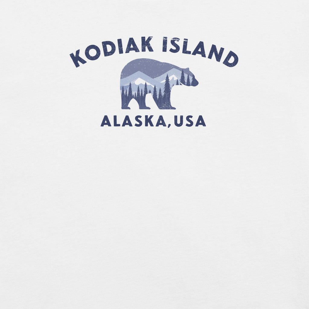 Kodiak Island Alaska Park Bear vintage graphic, printed on a SodaPop Cool t-shirt.