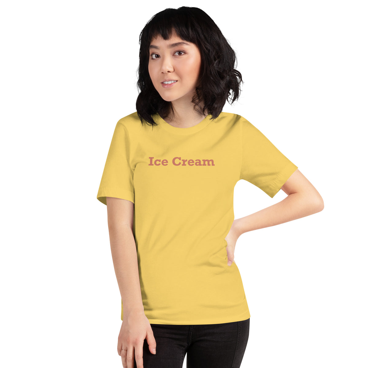 Ice Cream vintage graphic, printed on a SodaPop Cool t-shirt.