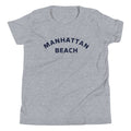 Manhattan Beach California vintage graphic, printed on a SodaPop Cool kids t-shirt.