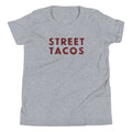 Street Tacos vintage graphic, printed on a SodaPop Cool kids t-shirt.