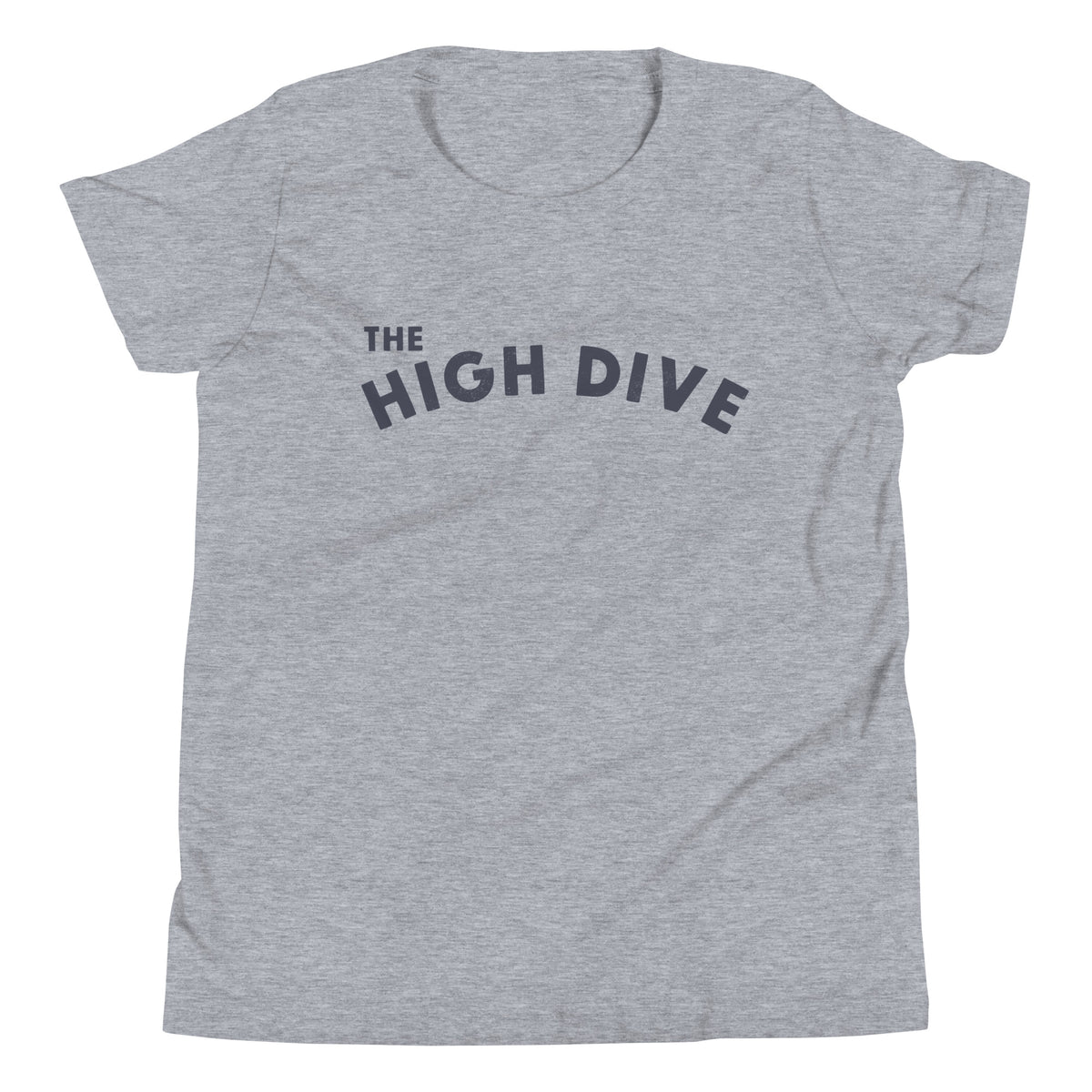 The High Dive vintage graphic, printed on a SodaPop Cool kids t-shirt.