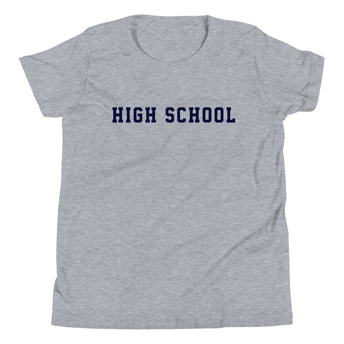 High School vintage graphic, printed on a SodaPop Cool kids t-shirt.