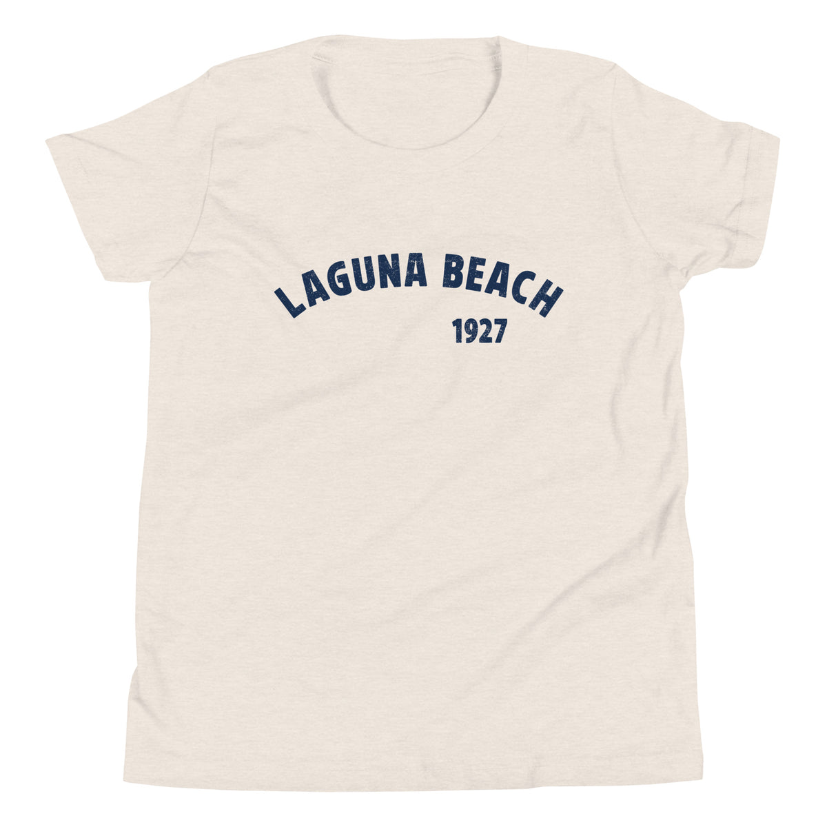 Laguna Beach 1927 California vintage graphic, printed on a SodaPop Cool kids t-shirt.