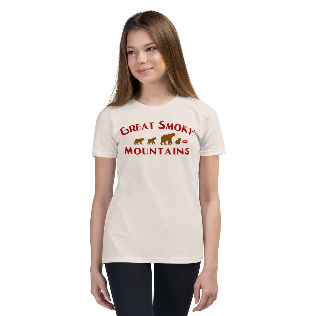 Great Smoky Mountains Park Bears vintage graphic, printed on a SodaPop Cool kids t-shirt.