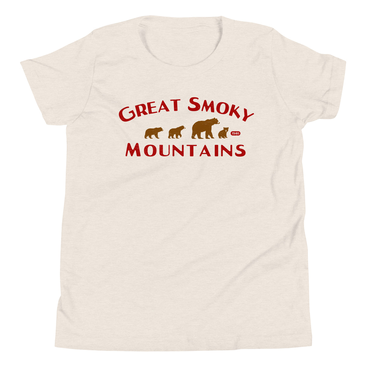 Great Smoky Mountains Park Bears vintage graphic, printed on a SodaPop Cool kids t-shirt.
