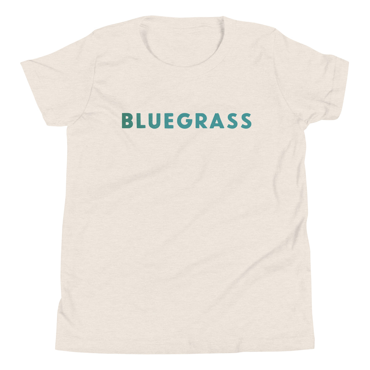 Bluegrass vintage graphic, printed on a SodaPop Cool kids t-shirt.