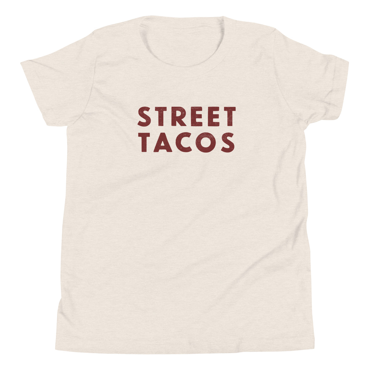 Street Tacos vintage graphic, printed on a SodaPop Cool kids t-shirt.
