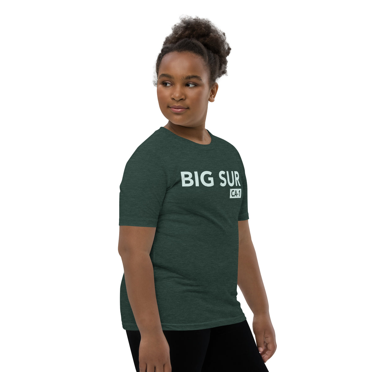 Big Sur CA-1 California vintage graphic, printed on a SodaPop Cool kids t-shirt.