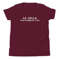 La Jolla Shuffleboard Club 1932 California vintage graphic, printed on a SodaPop Cool kids t-shirt.