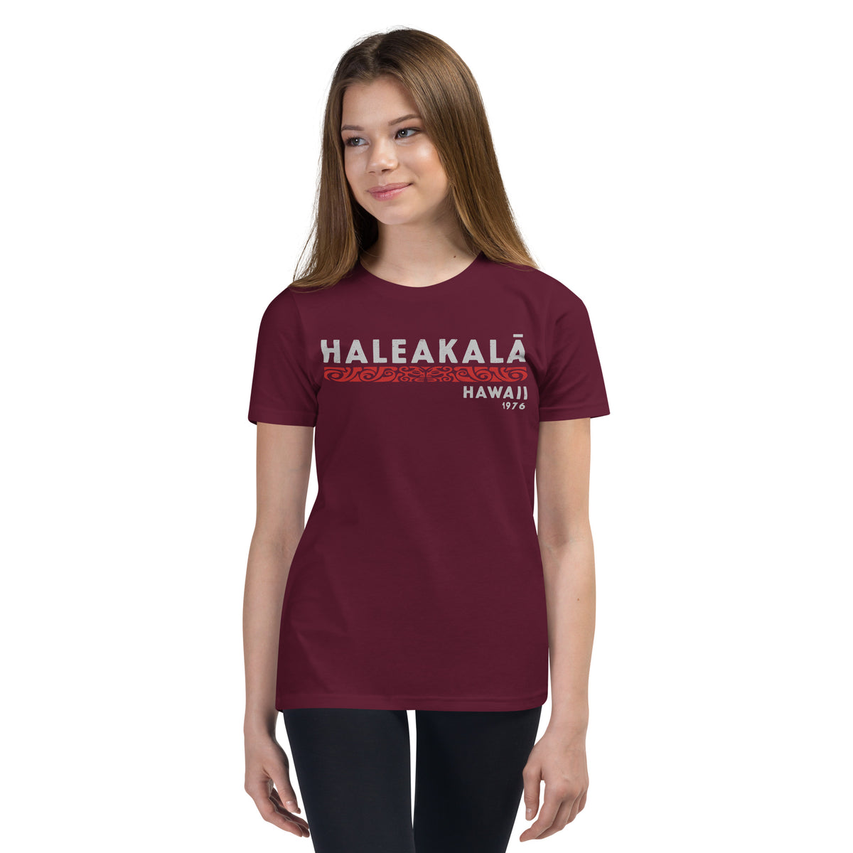 Haleakala Hawaii Park 1976 vintage graphic, printed on a SodaPop Cool kids t-shirt.