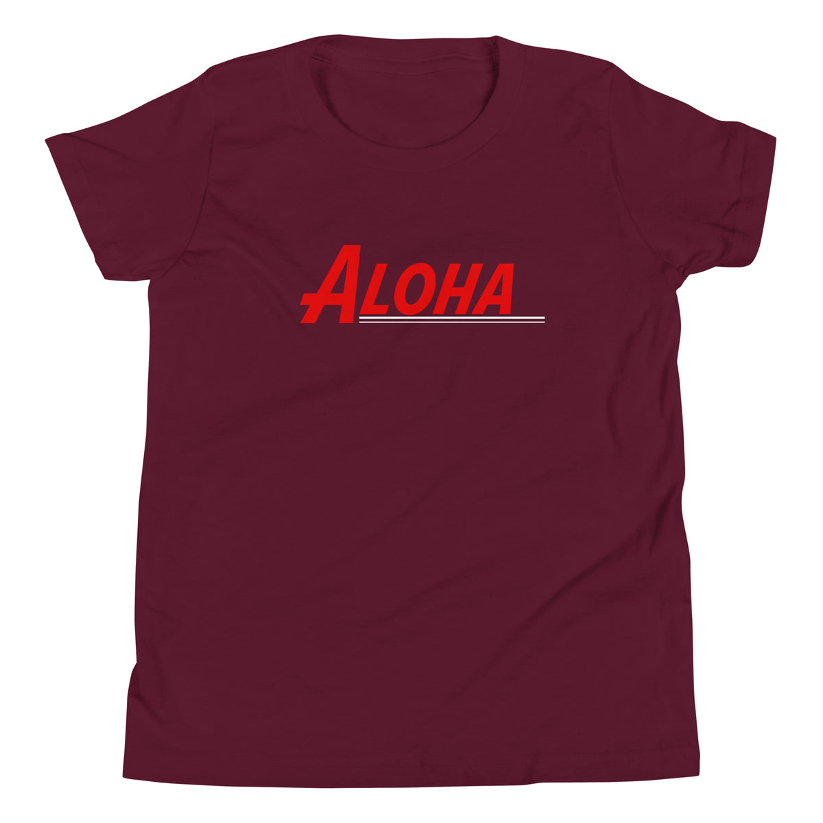 Aloha Hawaii Retro vintage graphic, printed on a SodaPop Cool kids t-shirt.