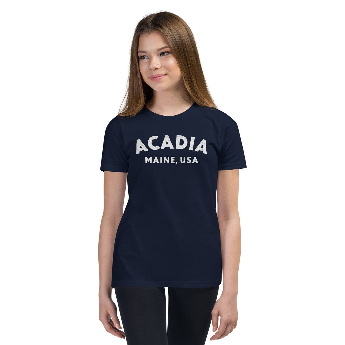 Acadia Maine Park vintage graphic, printed on a SodaPop Cool kids t-shirt.