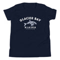 Glacier Bay Alaska Park Orca vintage graphic, printed on a SodaPop Cool kids t-shirt.
