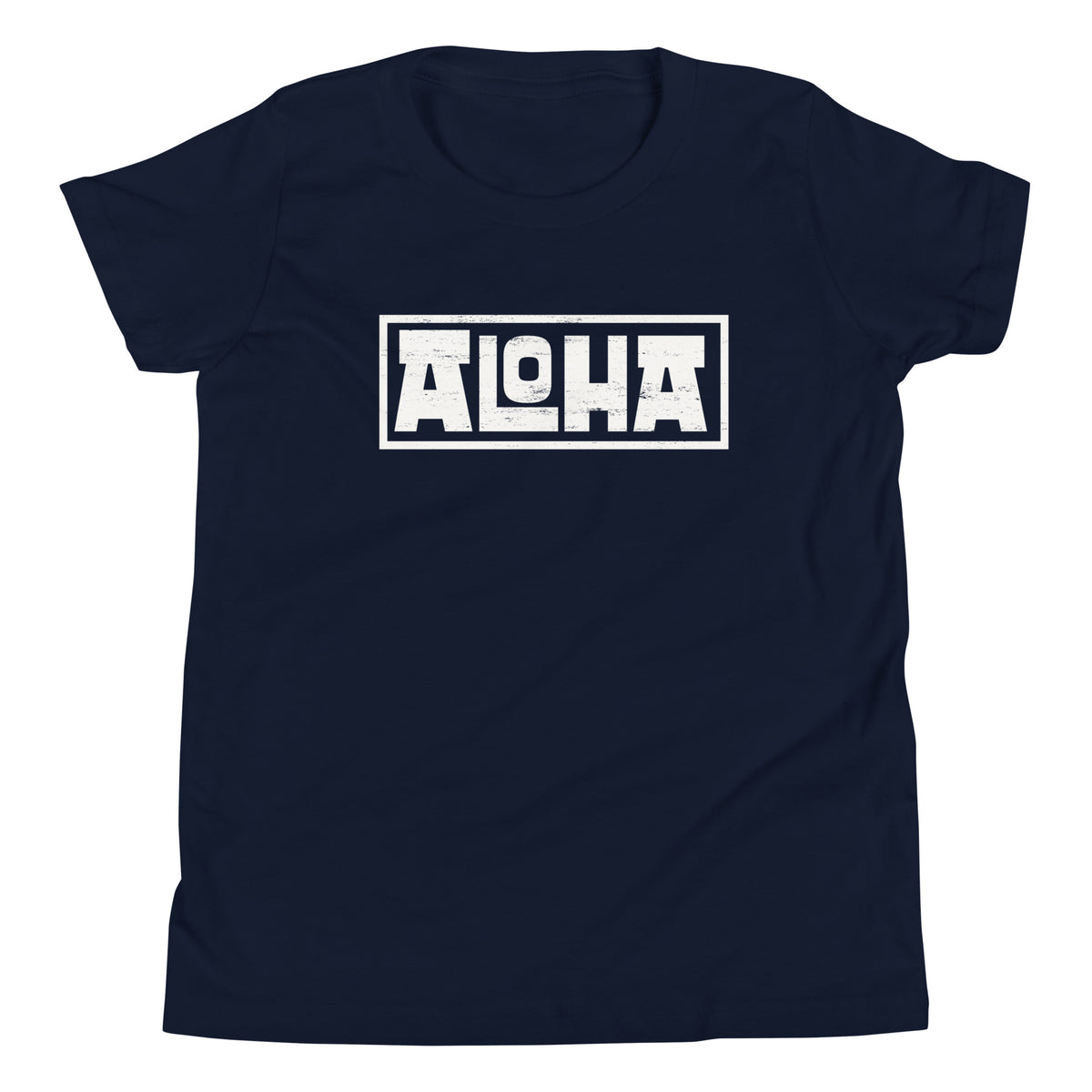 Aloha Hawaii Billboard vintage graphic, printed on a SodaPop Cool kids t-shirt.