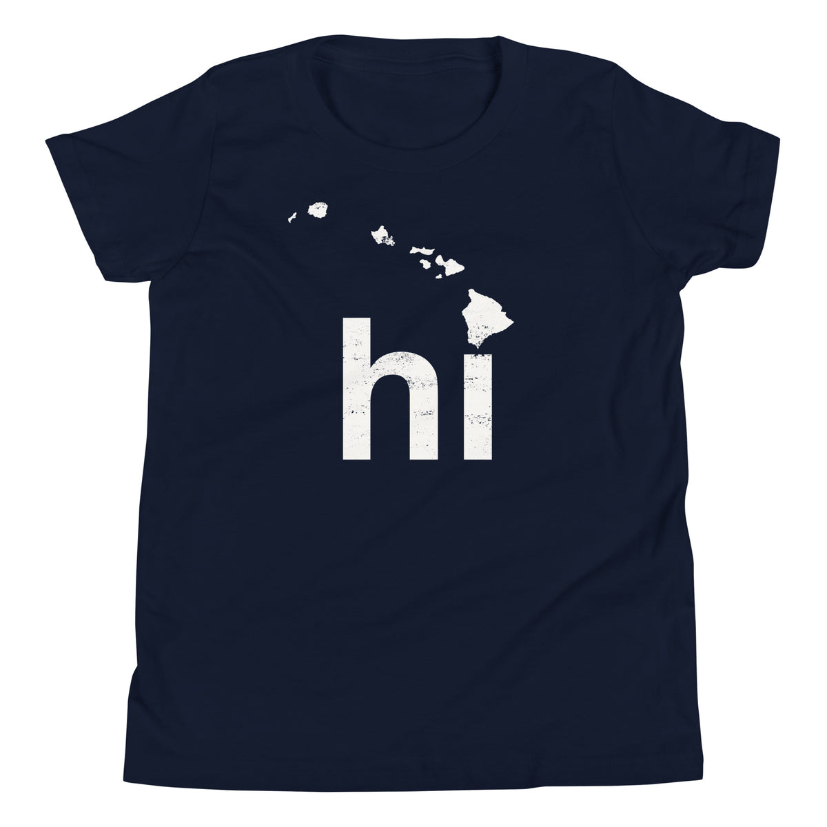 Aloha Hawaii Islands vintage graphic, printed on a SodaPop Cool kids t-shirt.