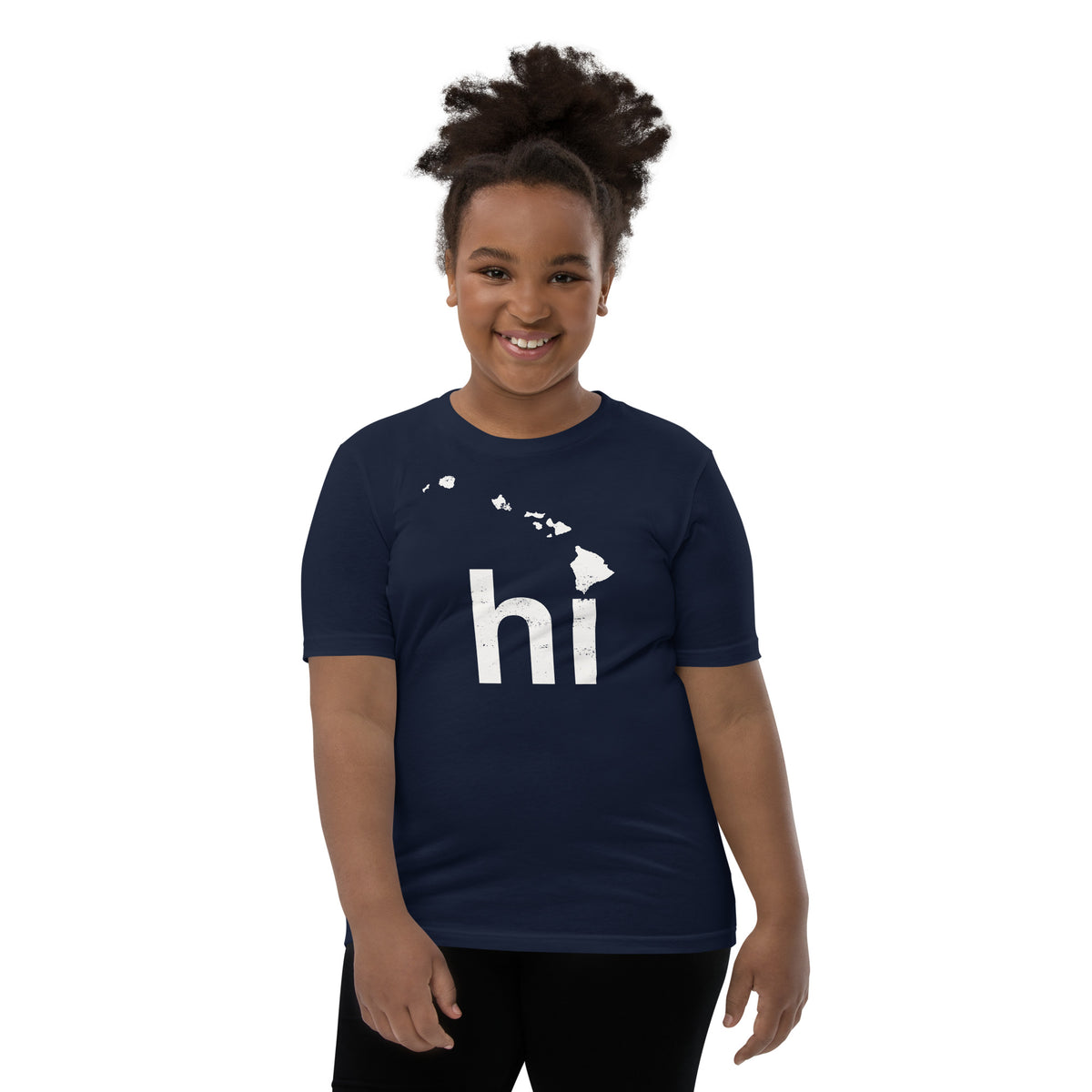 Aloha Hawaii Islands vintage graphic, printed on a SodaPop Cool kids t-shirt.