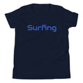 Surfing vintage graphic, printed on a SodaPop Cool kids t-shirt.