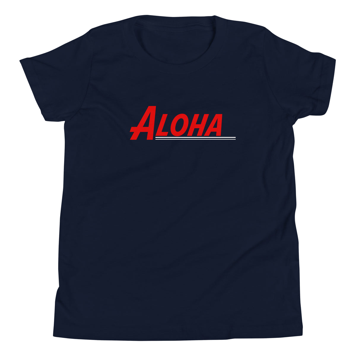 Aloha Hawaii Retro vintage graphic, printed on a SodaPop Cool kids t-shirt.
