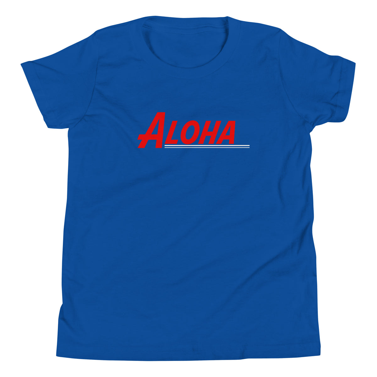 Aloha Hawaii Retro vintage graphic, printed on a SodaPop Cool kids t-shirt.