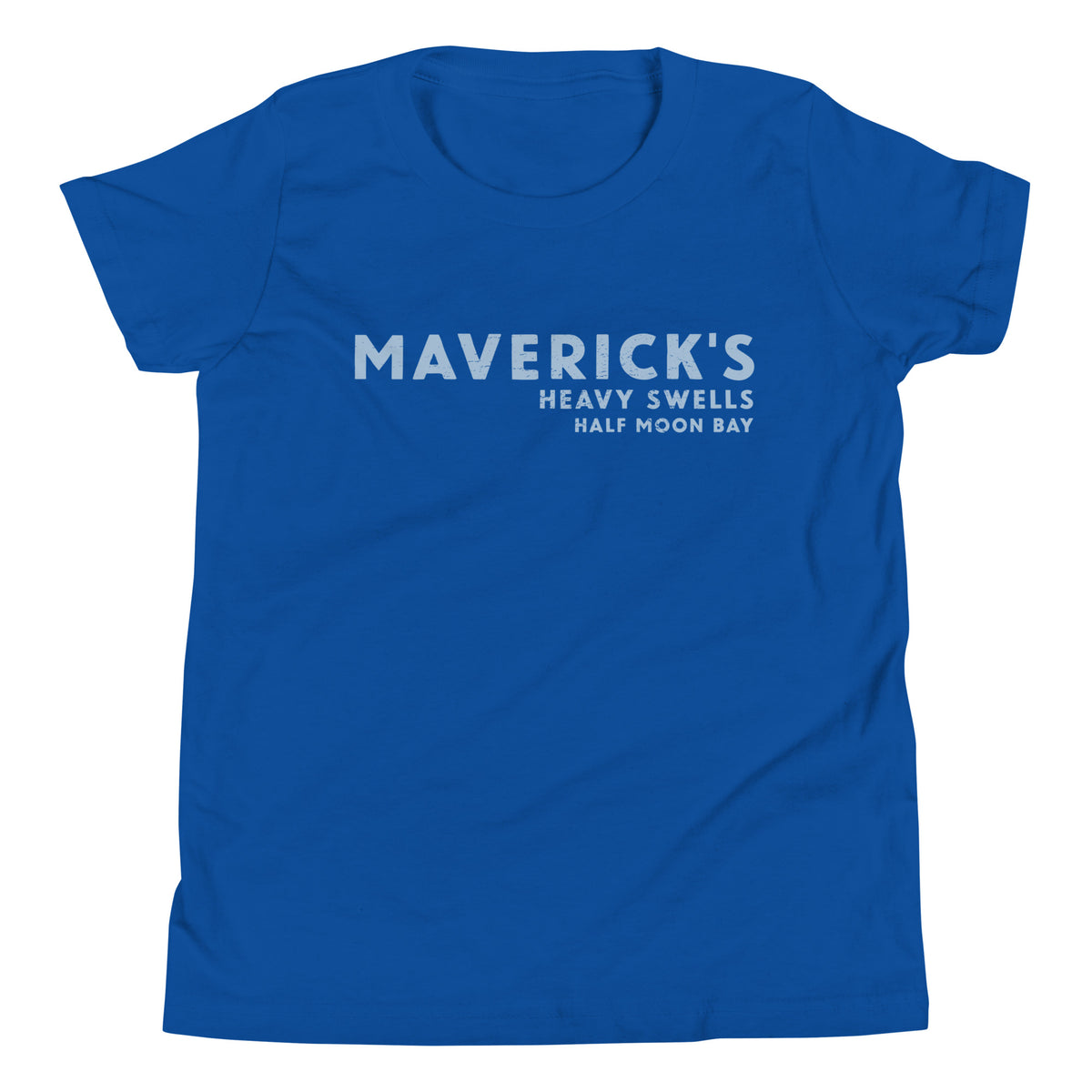 Maverick's Surfing California vintage graphic, printed on a SodaPop Cool kids t-shirt.