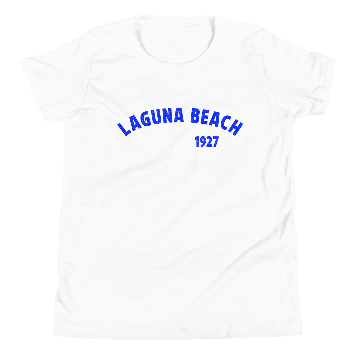 Laguna Beach 1927 California vintage graphic, printed on a SodaPop Cool kids t-shirt.