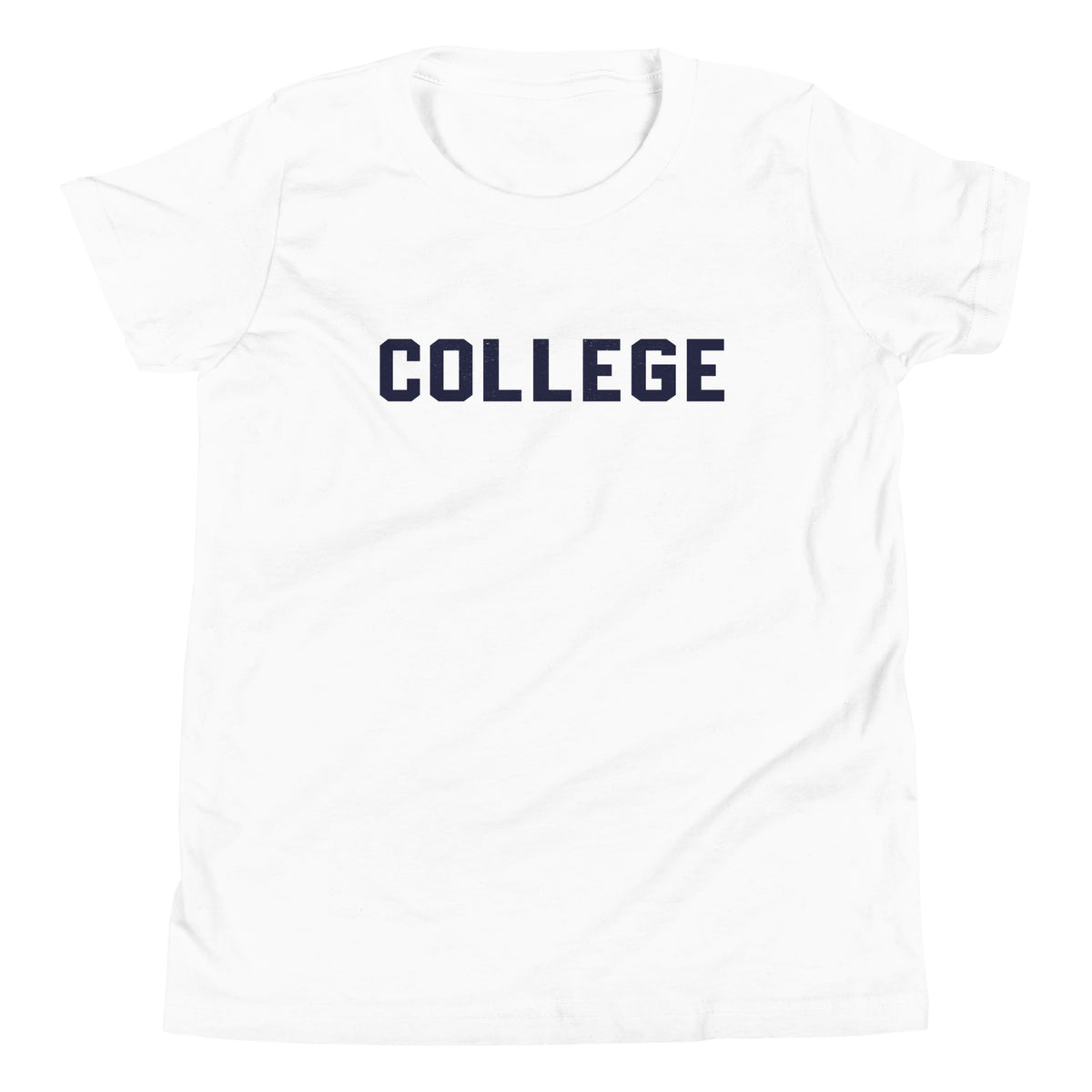 College vintage graphic, printed on a SodaPop Cool kids t-shirt.