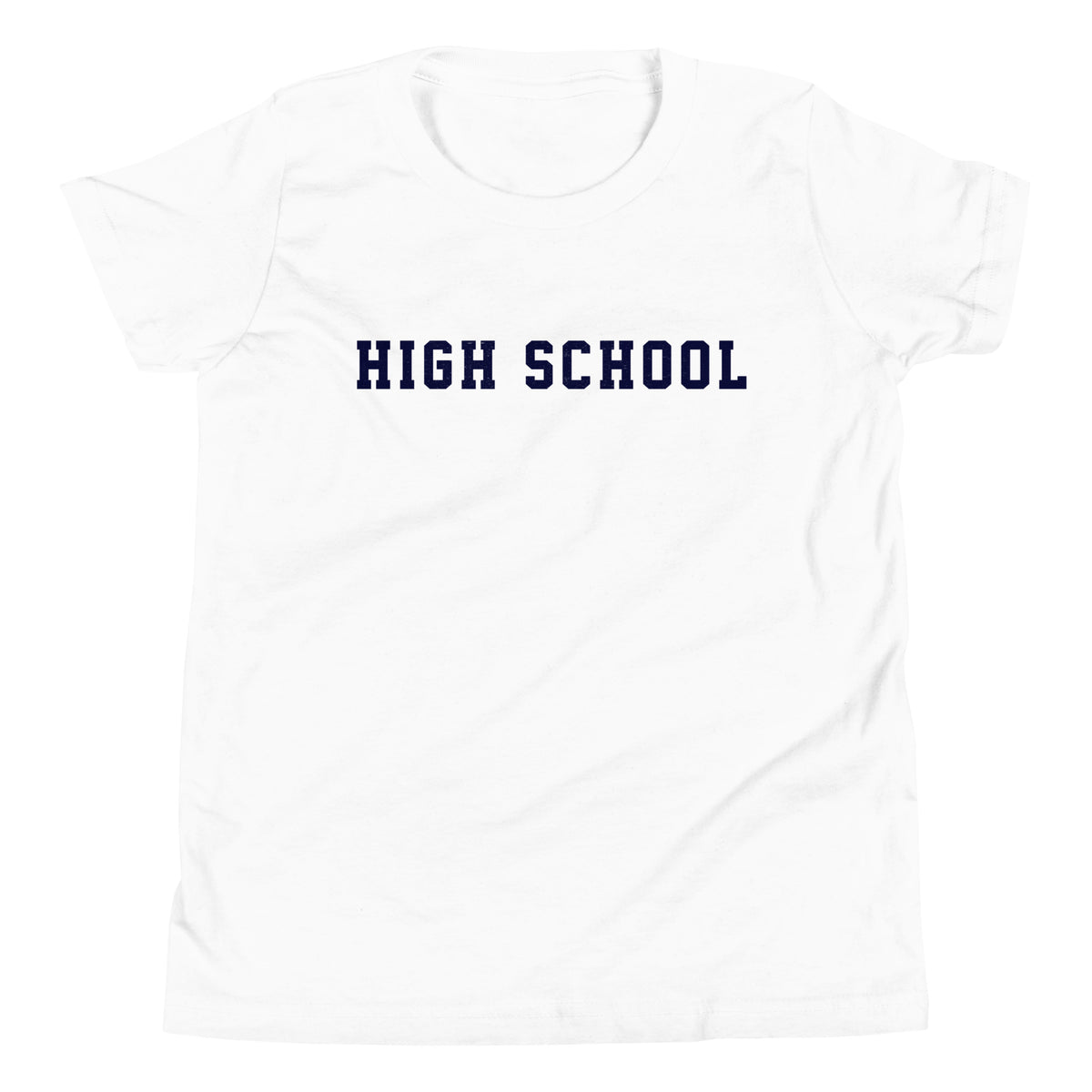 High School vintage graphic, printed on a SodaPop Cool kids t-shirt.