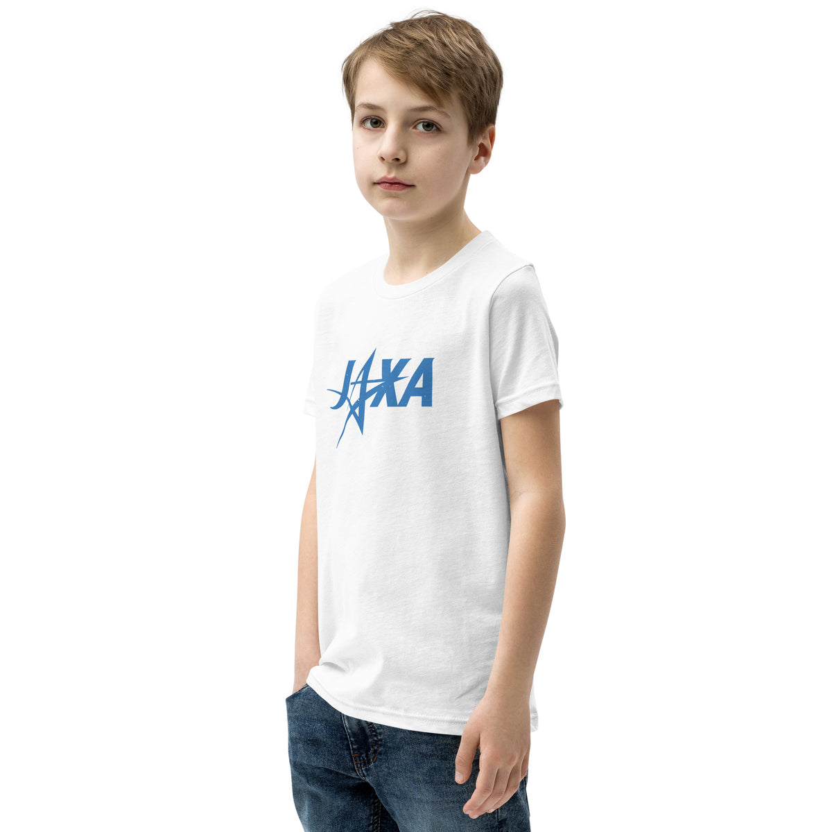 Japan Aerospace Exploration Agency (JAXA) vintage graphic, printed on a SodaPop Cool kids t-shirt.